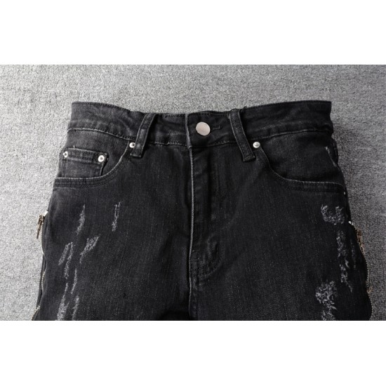 #809 Amiri black jeans