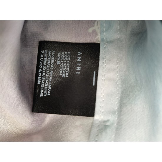 21ss Amiri Tie Dye Silk Shirt