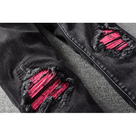 #806 Amiri plant black with red
