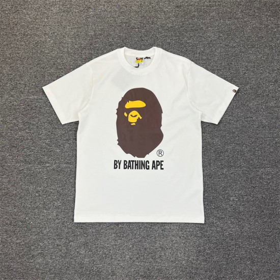 Bape Brown Classic Ape Big Ape Logo T-Shirt