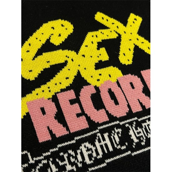CH Sex Record Long Sleeve Sweater Black