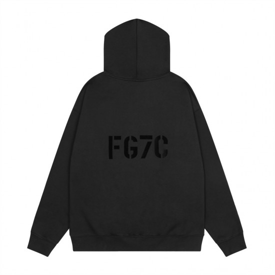 Fear of God 22SS FG7C Hoodie (Black/Olive）