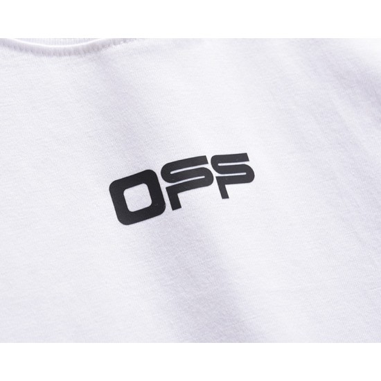 Off White OW 22FW Clean Logo T-Shirt White Black