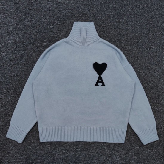 Ami Heart & A Logo Christmas day limited crewneck sweatshirt