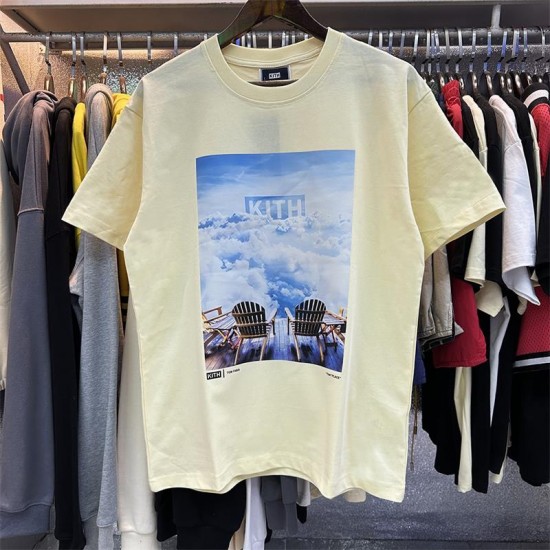 Kith clouds in the sky tee 3 colors