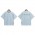 Palm Angels Clean Fits Upside-Down Letter T-Shirt Blue Khaki