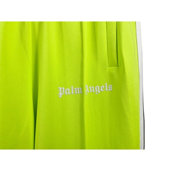 Palm Angels Neon Yellow Jacket Pants