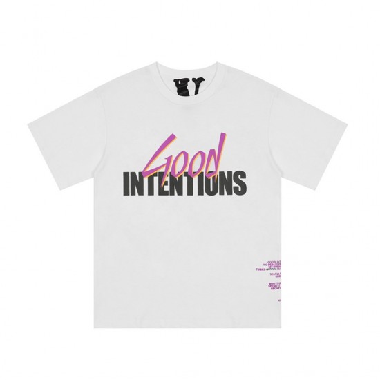 Vlone Good Intention Tee T-shirt (Black/White)