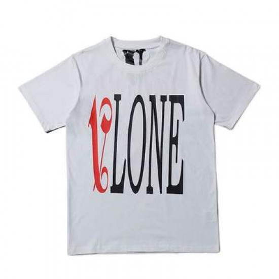 Vlone x Palm Angels Fire Tee T-Shirt (Black/White)